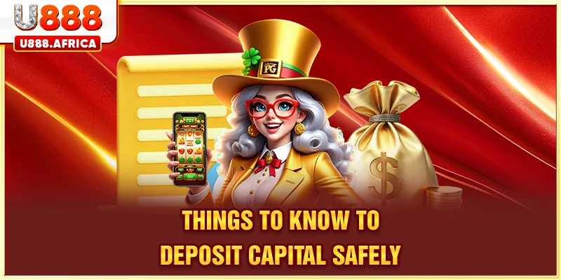 Things to know to deposit capital safely