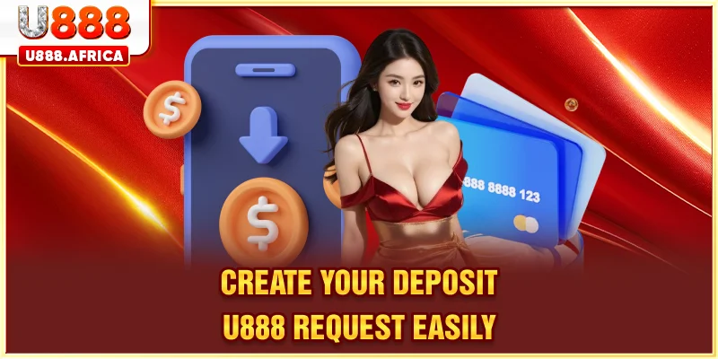 Create your Deposit U888 request easily