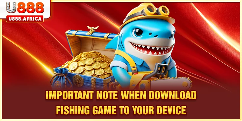 Important note when Download Fishing Game to your device